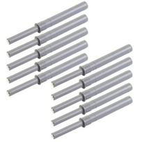 11Pcs Hidden Soft Quiet Close Closer Concealed Cabinet Rebounder Kitchen Cupboard Dampers Buffers Drawer Furniture Door Stopper