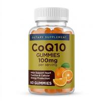 CoQ10 Gummies 100mg per Serving – Supports Heart Health & Cellular Energy Production, Orange Flavor, 60 Gummies (30-Day Supply) 1pack