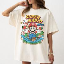 Super Mario Bros Since '85 Retro Gaming T-Shirt, Comfort Colors Apparel 4XL