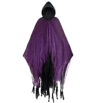 Halloween Grim Reaper Hooded Cloak, Medieval Wizard Robe, Adult Role-Playing Costume for Festive Parties