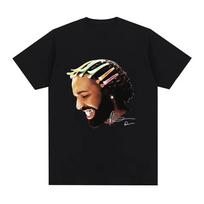 Rapper Drake for All The Dogs Graphic T-Shirt Men Women Hip Hop Fashion T Shirts Cotton Casual Tee Shirt Oversized Streetwear 3XL brown