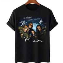 Rare Maneskin Band Album Shirt Short Sleeve Black S-5XL T-Shirt 130 black