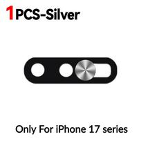 2-1Pcs Ultra-Thin Phone Lens Cover Webcam Privacy Covers Camera Slide Protector Shield for IPhone 17 Air 16 15 14 Pro Max/Plus 4 A-Silver-1pc gray
