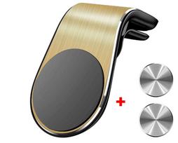 Xiaomi Magnetic Car Phone Holder Universal Air Vent Car Phone Mounts Cellphone GPS Support for iPhone Huawei Samsung Rotation Bracket beige