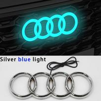LED Logo Light 249 273 285mm Front Grille Static White Light Waterproof For W3 A3 A4 A5 A6 A7 A8 S3 S4 S5 S6 S7 TT Car Style RW8 273mm