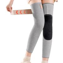 Cold-Weather Knee and Leg Sleeves with Thick Layered Construction for Winter Cycling, Outdoor Walks and Commuting