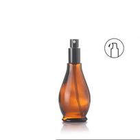 Vials Atomizer Essential Oil Dropper Bottle Perfume Bottle Liquid Pipette Bottle Empty Spray Bottle 30ml-Pump Bottle