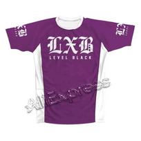 Summer V1 LXB AJJ Black Rash Guard Quick Drying Gym Tee Levelxblack Jersey T-shirts RANKED V2 NIVEL NEGRO RAASH GUARD Top 6XL white