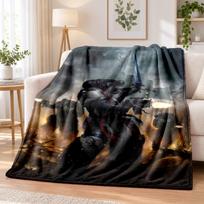 Warhammer 40K Flannel Throw Blanket Soft Warm Cozy For Sofa Bed Indoor Home Bedroom Use 80cmx120cm