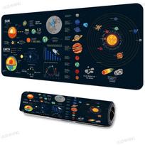Solar system planets Mouse Pad Large Computer XXL MousePads Keyboard MouseMat Gamer Soft Office Carpet Desk Mat Long Mouse Pads 800x400x2mm