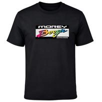 Morey Boogie Bodyboarders Retro Rainbow Surf Logo Graphic man's T-Shirt XL juoda