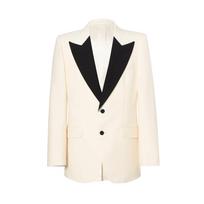 GUCCI SS23 Business Suit Coat Men's 721143-Z6724-9174 46 white