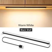 USB LED Bar Light with Metal Touch Dimmable Switch,42cm Aluminum Alloy Lamp For Kitchen Under Cabinet,Entryway Shoe Closet