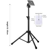 Adjustable Metal Stand for Electronic Drum Pads with Plate juoda