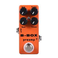 MOSKYAUDIO BB Preamp Guitar Effect Pedal B-Box Overdrive Preamp Electric Bass Guitarra Acoustic Guitar Effect Analog