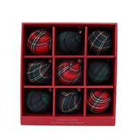 Foam Gift Box Ornament Hanging Hanging Christmas Ornament  Holiday Scene Decor 9Pcs/Set D