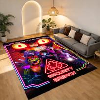Fnaf Security Breach Living Room Nonslip Area Rug Soft Carpet For Bedroom Game Playroom Sofa Office Home Decor Doormat Christmas Gift C926700 80cmx120cm
