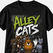 Alley Cats T Shirt Netflix TV Show Graphic Tee Unisex Black 120 black