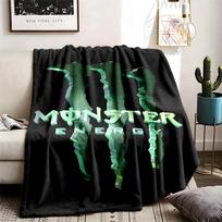 Monster Energy (5) Blanket Suitable For All Seasons And Perfect For Naps Features Vibrant Colors An Ideal Gift For Family And Friends 150cmx180cm
