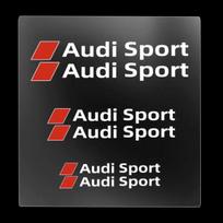 6 vnt. Stabdžių suportų automobilio lipdukas Decal Ratų automobilio logotipas Dekoravimo priedai Sline TT A1 A2 A3 A4 A5 A6 A7 A8 8P B6 B7 modeliams