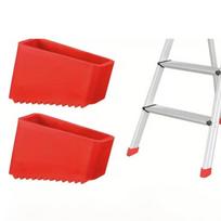 2/4 heavy-duty ladder foot pads - Universal A-frame ladder maintenance foot covers, stable design, telescopic ladder foot pads L