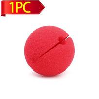 Red Sponge Clown Noses Soft Foam Circus Nose Bulk Pack For Adults Fun Party Cosplay Costume Props Halloween Christmas Decor red
