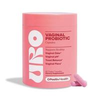 Women's Daily Probiotic — 4-Strain Lactobacillus Complex with Prebiotic Fiber, 5 Billion CFU, 60 Capsules 60 Capsules pink