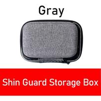 Personalized Honeycomb Pattern Football Shin Guards Shin Protectors with Photo Printing Custom shin pads Optional Box Packaging 1 Storage Box Grey Mini XS