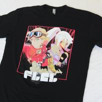 VTG FLCL T Shirt CON PROMO Anime Manga Cosplay FOOLY COOLY Tee M M white