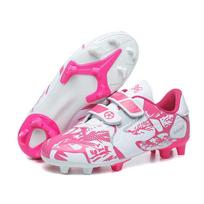 305 Youth Velcro Football Shoes with Long Spikes and Flat Low-Top Sole for Training 34