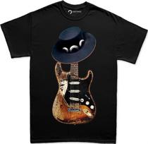 Stevie Ray SRV T-Shirt, Guitar Player Gift, Vaughan Tribute Number One Design, 1959 American Standard Blues Music Tee 2XL black