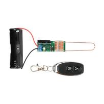 Arc Igniter Lighter Booster Coil Arc Igniter High Voltage Module DC 3.7V 12MM Long Distance Discharge 50M Remote Control