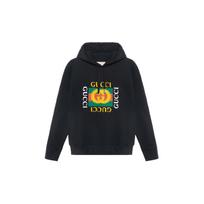 GUCCI Oversize džemperis su GUCCI logotipu 454585-X5J57-1015 M black