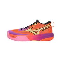 Mizuno NEO JUMP Volleyball Shoes Unisex Mid-top Purple/orange/yellow 43