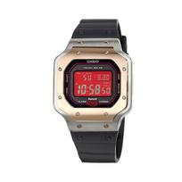 CASIO Unisex DIGITAL Series Red Watch GW-B5600AR-1(Watch4--) Armor Case Silver Two-Tone Rose Gold Rubber Band black