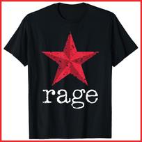 Rage Against The Music Vintage Machine Style Classic Black Cotton T-Shirt S-5XL S red
