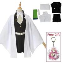Anime Kostiumas Kanroji Mitsuri Cosplay Helovinas Moteris Suaugusiųjų Drabužiai Vaikams Perukas Vienodas Kostiumai Moterims Kids 130CM