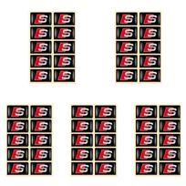 Q1 10/20/50Pcs Car Epoxy Resin Badge Car Interior Stickers Accessories For a1 Sline Quattro RS S TT A1 A2 A3 A4 A5 A6 A7 A8 Q1 Q3