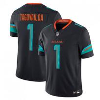 Mens Football Jersey Custom Number 10 HILL Dolphin Design Sportswear Team Practice Game 1