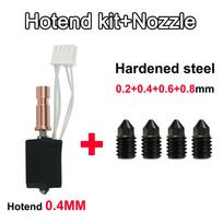 For Anycubic Kobra S1 Hotend 200k Upgrade Ceramic Heating Nozzle Kobra S1 Combo Hotend 24V 48W Rapid Heating Kobra S1 Accessory