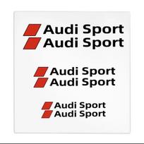 6 vnt. Stabdžių suportų automobilio lipdukas Decal Ratų automobilio logotipas Dekoravimo priedai Audi Sline TT A1 A2 A3 A4 A5 A6 A7 A8 8P B6 B7