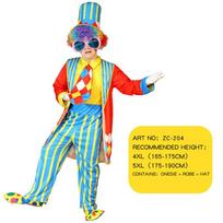 Clown Cosplay Costume Stage Performance Suit Carnival Party Clown Clothing 5XL