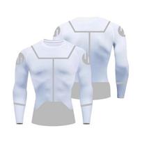 2026 Rash Guard Diving Gym T Shirt  Invincible Cosplay BJJ RashGuard Long Short Sleeve MMA Clothing Men Viltrumite Gym Costume AdulS