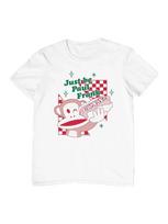DAISY STREET x PAUL FRANK Just Be Monkey Hot Dog Print Retro 90's Y2K SMALL NEW M white