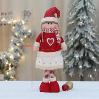 60cm Santa Claus Doll Christmas Tree Ornaments Plush Christmas Doll Decorations For Home 2023 Navidad  Gift Kids