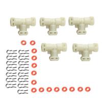 Coffee Maker Fluid Connection Spare Parts Coffee Maker Fluid Connector Thermoblock Connector Water Tube Kit Enduring