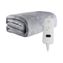 Electric Blanket Fast Heating Heated For Bedroom Home Living Room 150cmx70cm gray