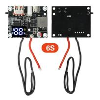 65W DIY Power Bank Module 3S/4S/5S/6S Bidirectional Fast Charging Dual USB-A+Type-C Intelligent Digital Display