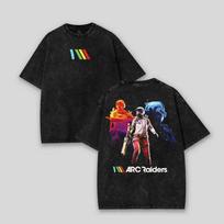 ARC Raiders Fan Art Gamer Extraction Shooter Vintage Washed T-shirt Tanktop, uni 140 gray