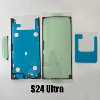 One Set For Samsung Galaxy s25 S24 S23 S22 Ultra Battery Tape + Screen Frame LCD Adhesive + Back Cover Waterproof Sticker 1 Set for S24 Ultra
